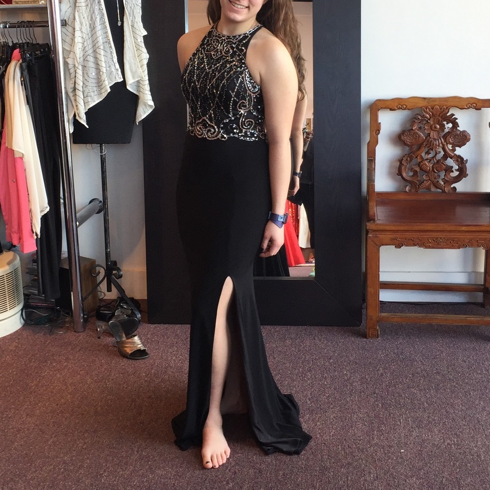 never worn prom dress